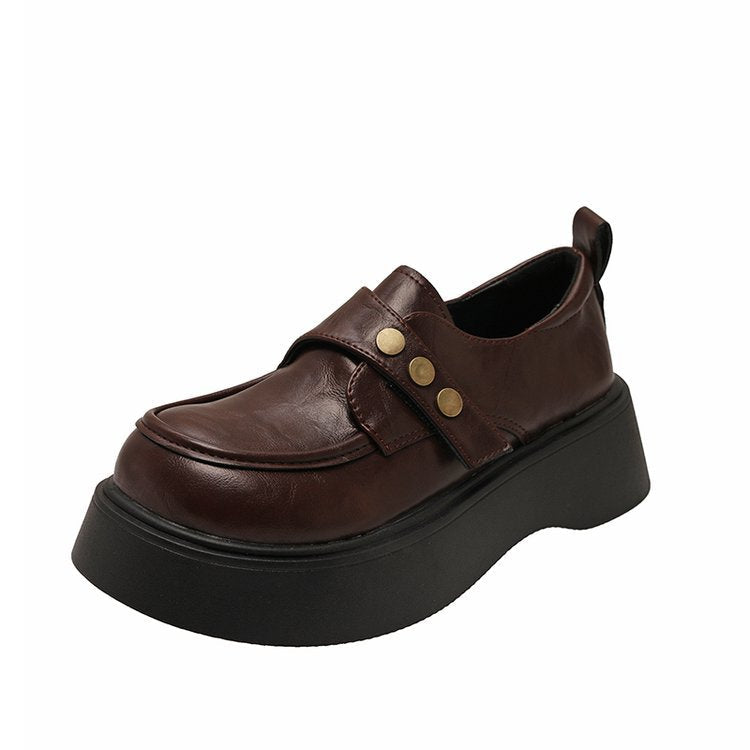 Damen modische Slide-On Clogs mit elastischem Riemen und robustem Sohlenprofil R&B