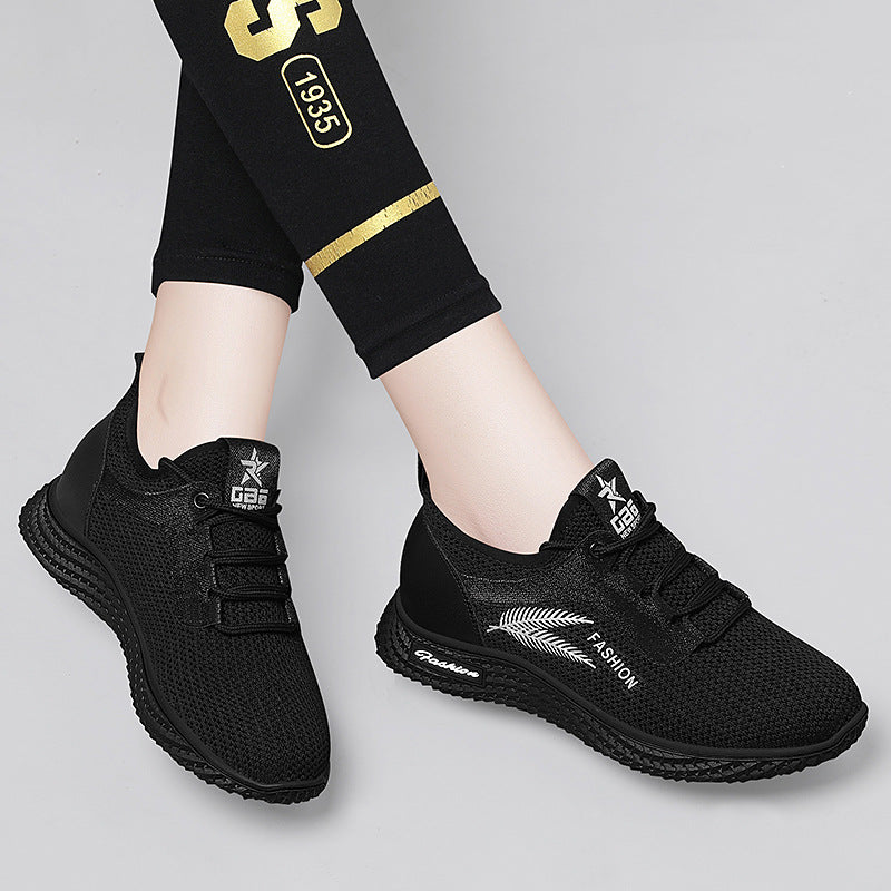 Damen Atmungsaktive Fitness-Sneaker mit rutschfester Sohle und flexiblem Design R&B