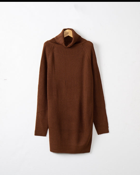 Damen Kuscheliger Rollkragenpullover aus weichem Strick R&B