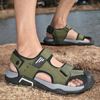 Herren leichte und atmungsaktive Outdoor-Sandalen mit verstellbaren Riemen R&B