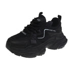 Damen Modische Komfort-Sneaker mit atmungsaktiver Mesh-Oberfläche und dämpfender Sohle R&B
