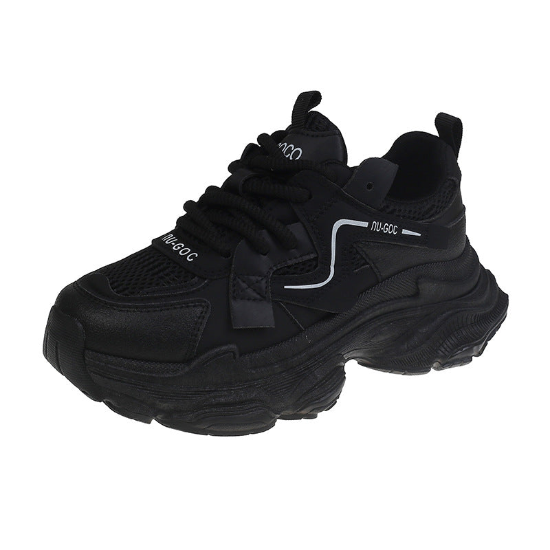 Damen Modische Komfort-Sneaker mit atmungsaktiver Mesh-Oberfläche und dämpfender Sohle R&B