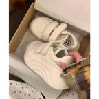 Damen Chunky Plateausneaker mit verstellbarem Klettverschluss R&B