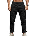 Herren Cargo-Hose mit praktischen Seitentaschen und elastischem Bund R&B