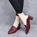 Damen Elegante und modische Slingback-Pumps mit Blumendesign und Blockabsatz R&B