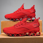 Damen Sportliche Dämpfungs-Sneaker mit atmungsaktivem Obermaterial