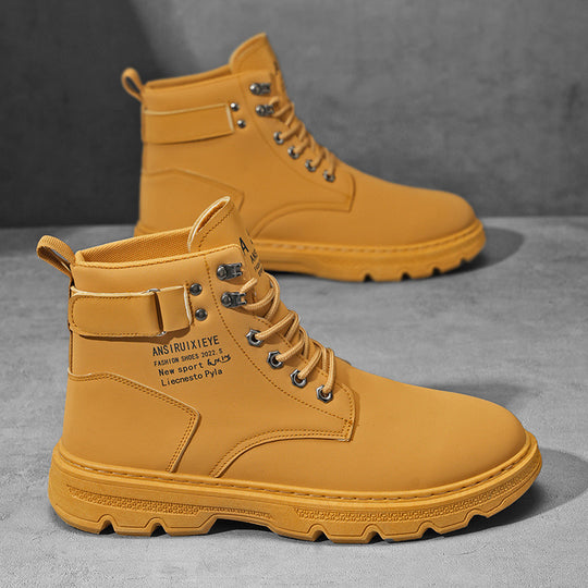 Damen Modische derbe Boots R&B