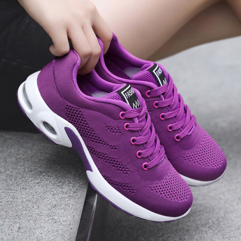 Damen Sportliche Luftdurchlässige Fitness Sneakers R&B