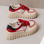 Damen Sportliche Sneaker mit luftigen Netzdetails und dicker Sohle R&B