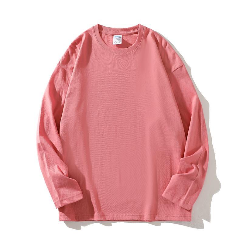 Damen vielseitiges Langarm-T-Shirt aus hochwertiger Baumwolle R&B