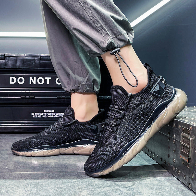 Damen Leichte Sportsneaker mit atmungsaktivem Mesh-Obermaterial und flexibler Sohle R&B
