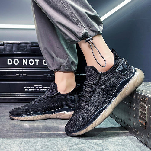 Damen Leichte Sportsneaker mit atmungsaktivem Mesh-Obermaterial und flexibler Sohle R&B