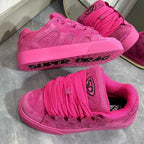 Damen Sportliche High-Top Sneakers mit innovativen Schnürsystem und dämpfender Sohle R&B