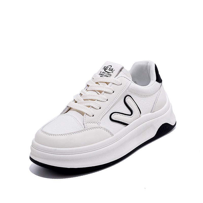 Damen modische Sneaker mit dicker Profilsohle und atmungsaktivem Obermaterial R&B