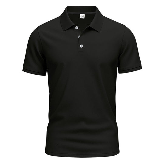 Herren nan atmungsaktives Piqué Poloshirt Kurzarm mit Knopfleiste R&B