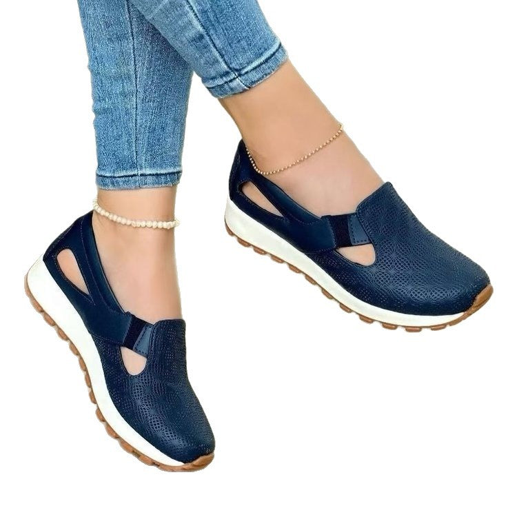 Damen Komfortable und stilvolle Slip-On Schuhe R&B