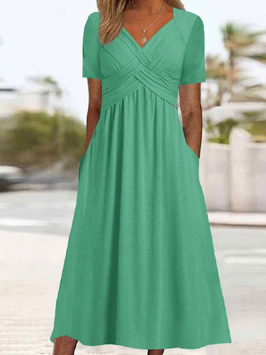 R&B | Crossover Midikleid