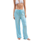 Damen Funkelnde Strandhose R&B