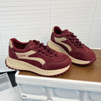 Damen Komfortable Sneakers mit robustem Sohlenprofil und atmungsaktiver Obermaterialstruktur R&B