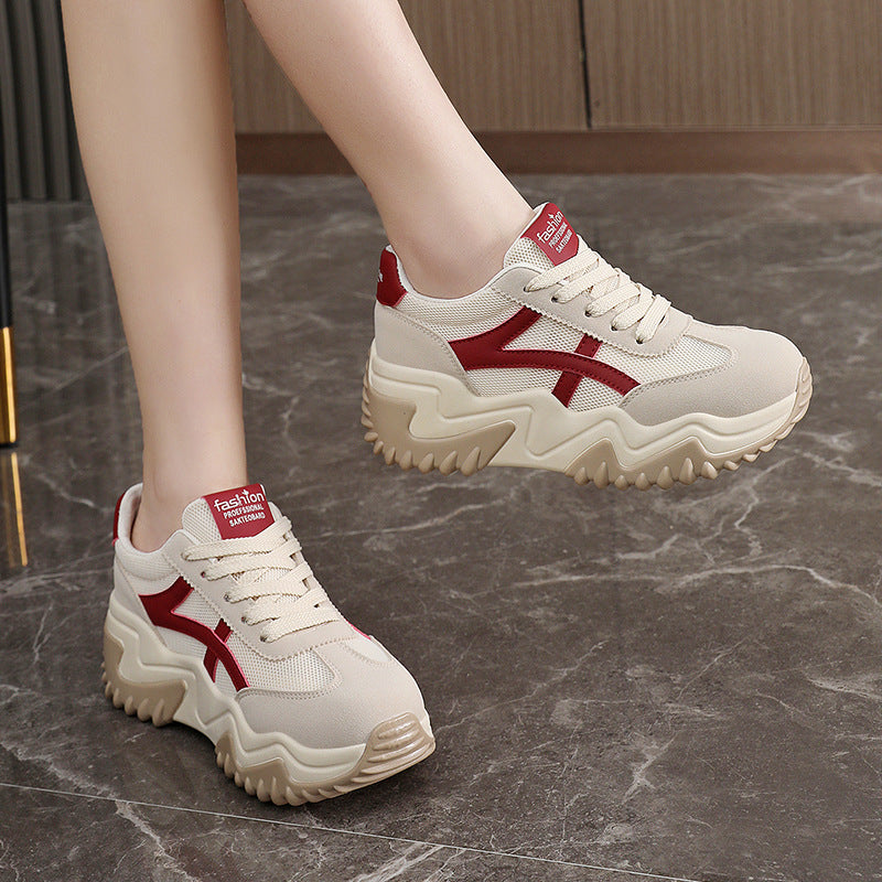 Damen modische Chunky Sneakers R&B