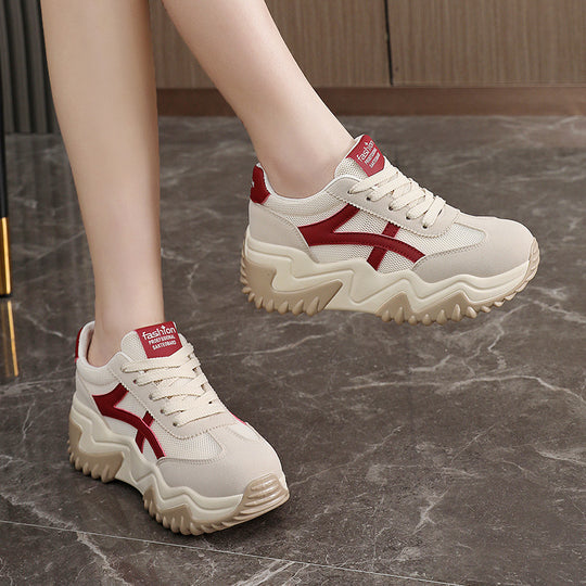 Damen modische Chunky Sneakers R&B