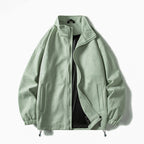Herren Fleecejacke mit elastischen Bündchen und praktischen Taschen R&B