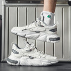 Damen Sportliche Trend-Sneaker mit atmungsaktiver Mesh-Oberfläche und starker Dämpfung R&B