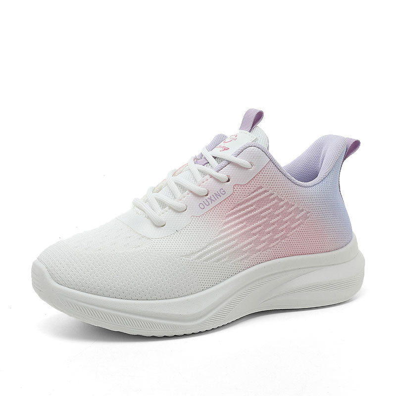 Damen Sportliche Dämpfungssneaker mit atmungsaktivem Obermaterial R&B
