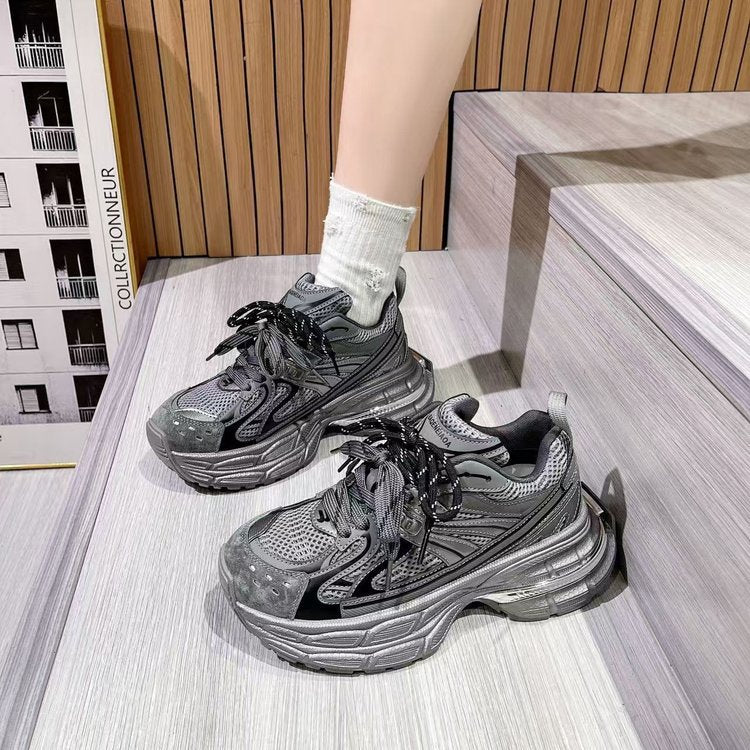 Damen Multifunktionale Sport Sneakers mit stoßdämpfender Sohle und atmungsaktivem Mesh-Obermaterial R&B