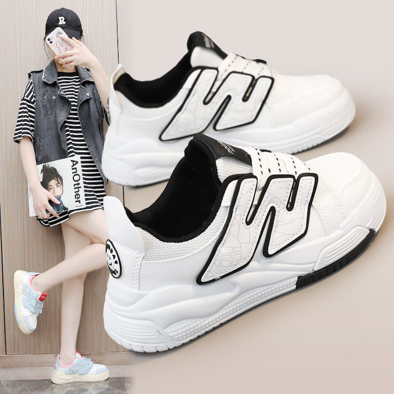 Damen modische Sneaker mit elastischem Verschluss und gepolsterter Innensohle R&B
