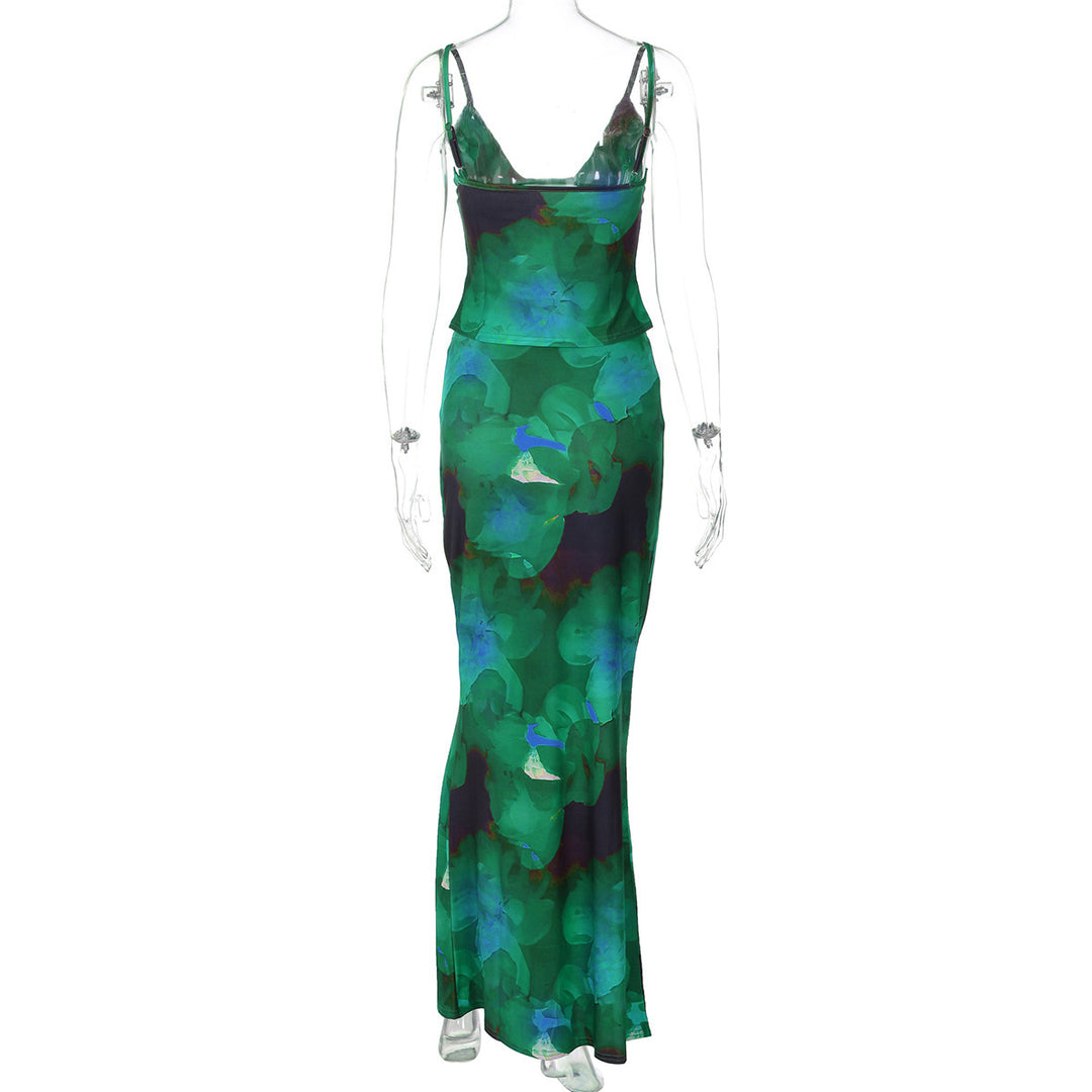 Damen Elegantes und figurbetontes Leopardenset R&B