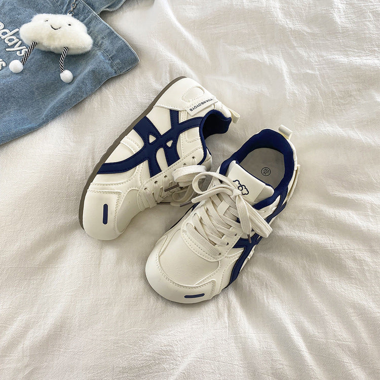 Damen Freizeitsneaker mit atmungsaktiven Mesh-Einsätzen und rutschfester Sohle