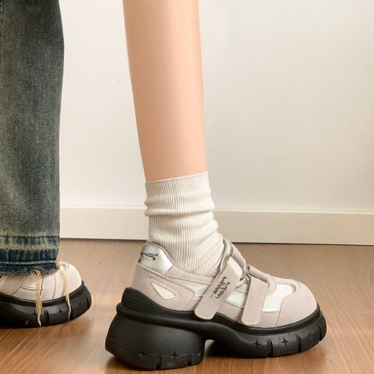 Damen Sportliche Sneaker mit Netz-Obermaterial und rutschfester Sohle R&B