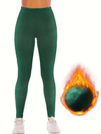 Damen Hochwertige Fitness-Leggings mit schweißableitender Technologie und hohem Bund