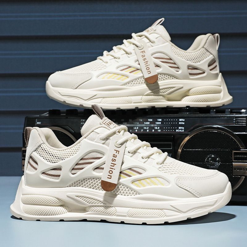 Damen Atmungsaktive Sport Sneakers mit modernen Einsätzen und stoßdämpfender Sohle R&B