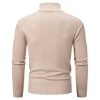 Herren Rollkragenpullover aus grobem Strick R&B