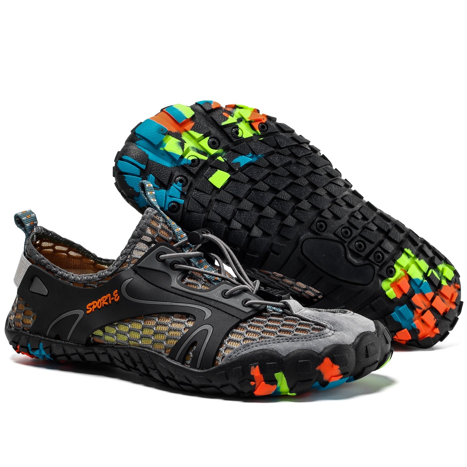 Damen Multifunktionale Badeschuhe mit rutschfester Sohle und atmungsaktivem Design R&B