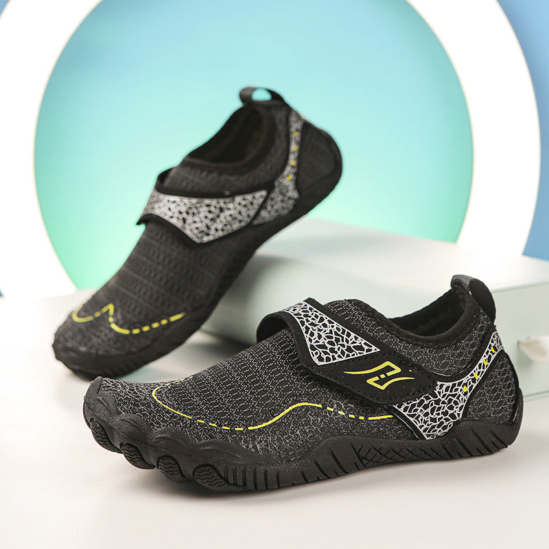 Damen Multifunktionale Aqua-Schuhe mit verstellbarem Klettverschluss und rutschfester Sohle R&B