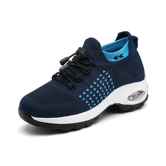 Damen Sportliche Strick-Sneaker mit dämpfendem Sohlenprofil R&B