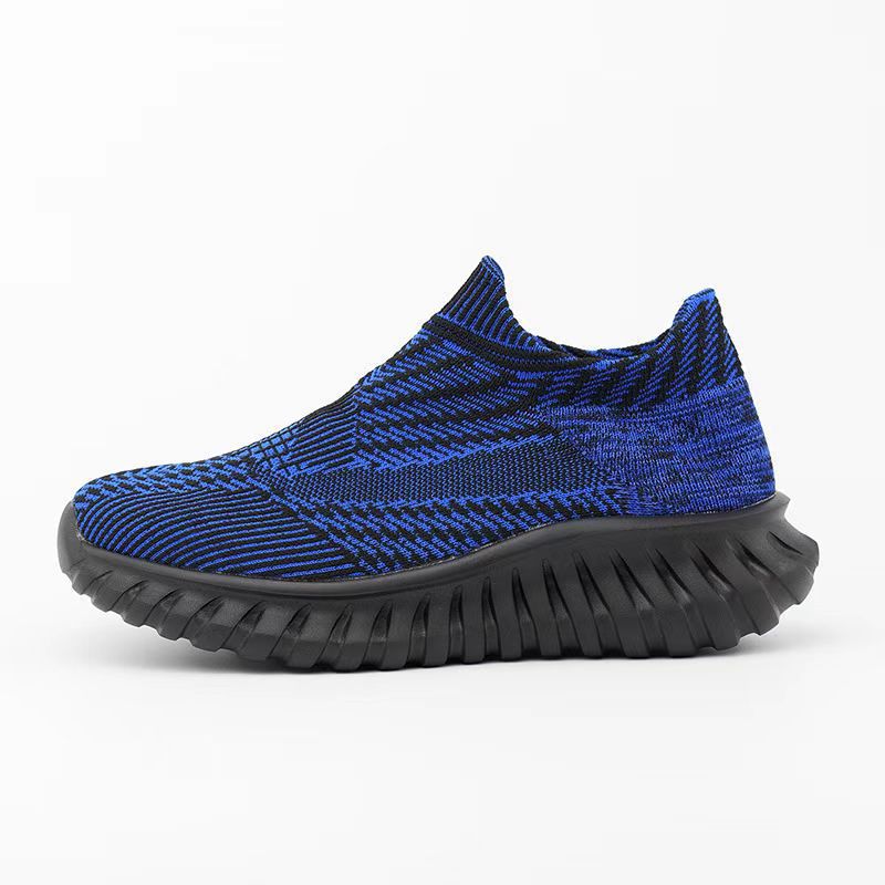 Damen Modische Strick-Sneaker mit rutschfester Sohle R&B