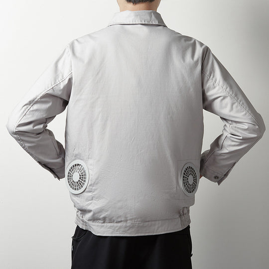 Unisex tragbares Lüfter-Doppelset mit Y-Kabel und Steckverbinder für Kühlwesten R&B