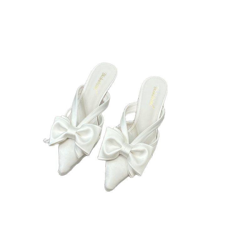 Damen Slingback-Ballerinas mit dekorativem Schleifenakzent R&B