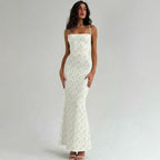 Damen Elegantes Sommerkleid mit zarten Blumenmuster und fließendem Schnitt R&B