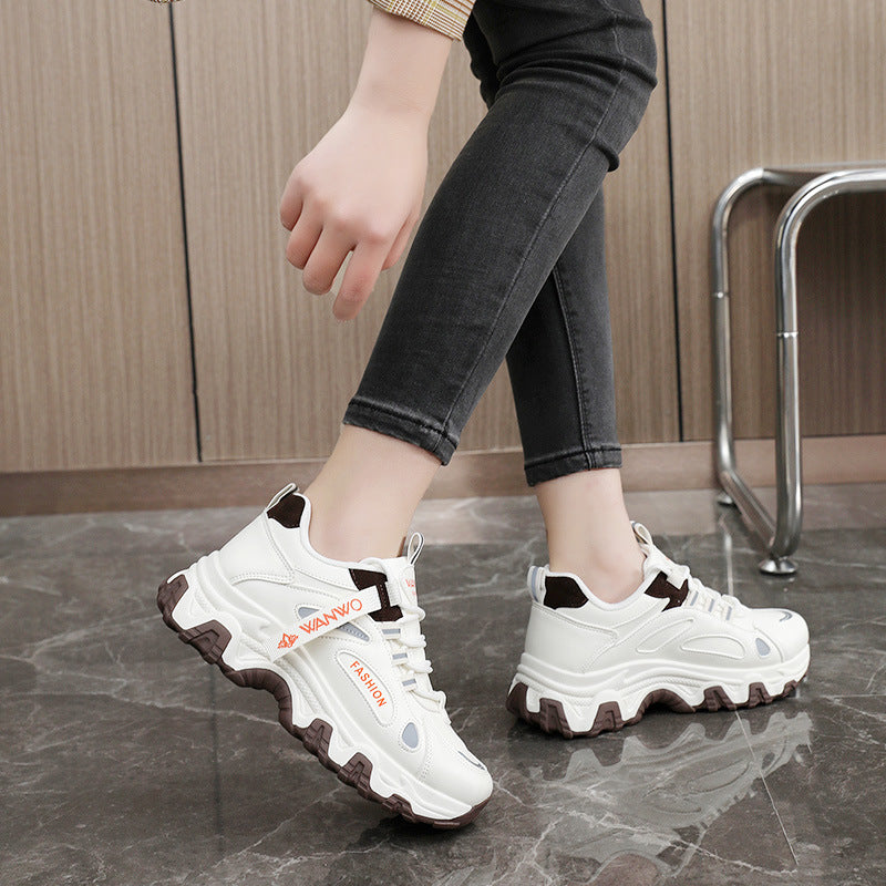 Damen Sportliche Chunky Sneakers mit ergonomischer Dämpfung und rutschfester Sohle R&B