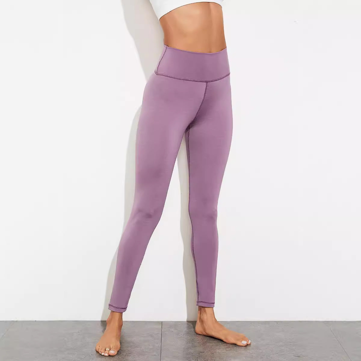 Damen Hochtaillierte Sportleggings R&B
