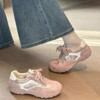 Damen modische Sneaker mit atmungsaktivem Obermaterial und bequemer Dämpfung R&B