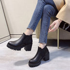 Damen Chunky Chelsea Boots mit robustem Profil und elastischen Einsätzen R&B