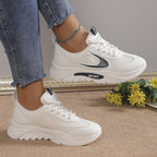 Damen Sportliche Sneakers mit atmungsaktiver Mesh-Oberfläche und stabiler Laufsohle R&B