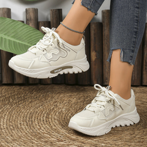 Damen Sportliche Lauf-Sneaker mit bequemer Dämpfung und atmungsaktivem Obermaterial R&B