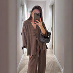 Damen lässige und zeitlose Überwurfjacke R&B